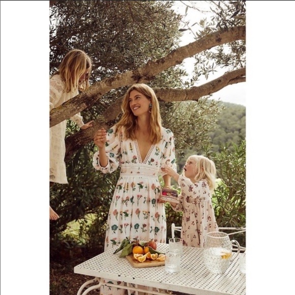 Anthropologie Dresses & Skirts - Anthropologie Carla Embroidered Floral Maxi Dress